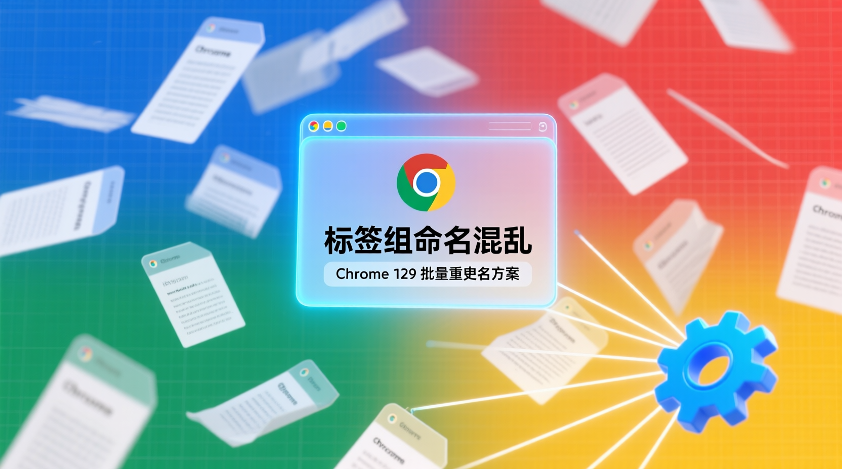标签组命名混乱？Chrome 129 批量重命名方案