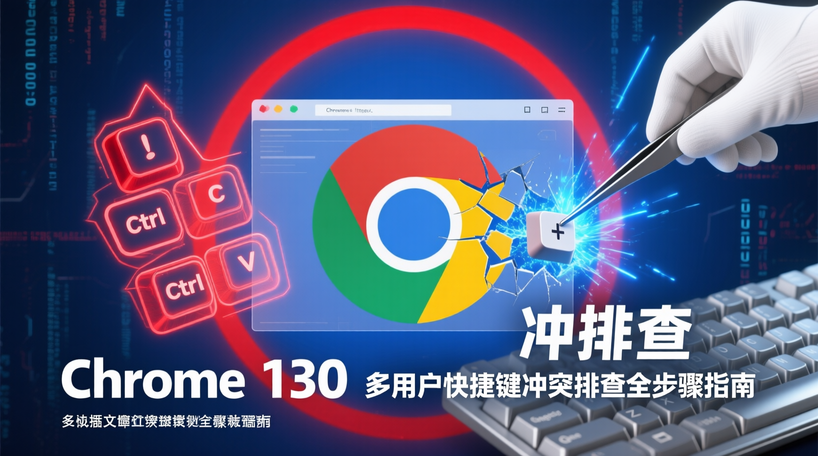 Chrome 130 多用户快捷键冲突排查全步骤指南